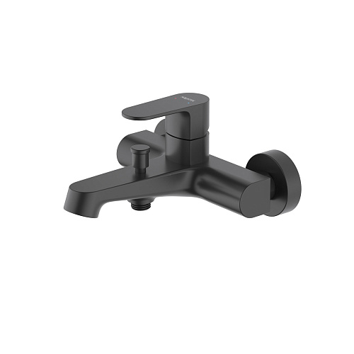 Смеситель Aquatek AQ1240MB Оберон для ванны, черный матовый Смеситель Aquatek AQ1240MB Оберон для ванны, черный матовый