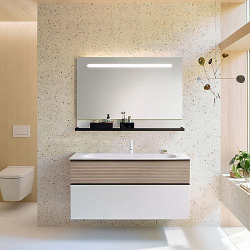 Тумба с раковиной Burgbad Fiumo SFXN122F3956FOT45G0200C0001*1 купить недорого в интернет-магазине Керамос