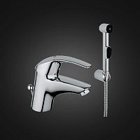 Смеситель для раковины с гигиеническим душем Grohe Eurosmart 33446001