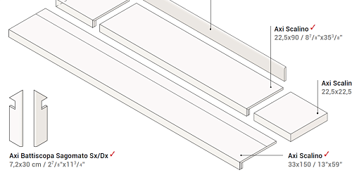 Ступень AtlasConcorde AXI AxiGoldenOakScalino33x150 купить недорого в интернет-магазине Керамос