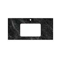 Столешница Kerama Marazzi PL3.VT93\100T Plaza Classic под раковину, 100 см, Риальто/темно-серый лаппатированный Столешница Kerama Marazzi PL3.VT93\100T Plaza Classic под раковину, 100 см, Риальто/темно-серый лаппатированный