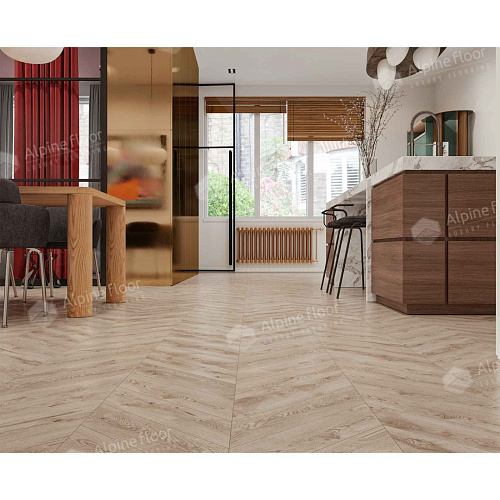 Плитка SPC AlpineFloor АЛЬПИЙСКИЙ ШЕВРОН CHEVRON ALPINE ECO 18-22