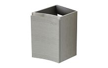 Шкафчик подвесной Cezares VAGUE 54848 с одной распашной створкой, правый Rovere sbiancato, 34x40x55, серый