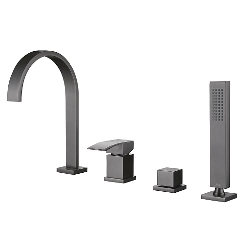 Смеситель для ванны с душем Abber Wasserfall AF8613NG Смеситель для ванны с душем Abber Wasserfall AF8613NG