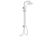 Душевая система Aquatek AQ2046CR Вега 3jet 250 мм, хром