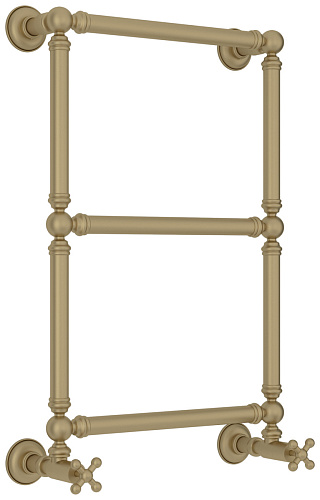 Полотенцесушитель водяной Сунержа 032-0280-6640 Ренессанс 660х400 мм, матовое золото Полотенцесушитель водяной Сунержа 032-0280-6640 Ренессанс 660х400 мм, матовое золото