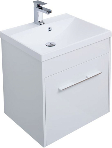 Тумба под раковину Aquanet 00274017 Августа подвесная, 48х57 см, белая Тумба под раковину Aquanet 00274017 Августа подвесная, 48х57 см, белая снят с производства