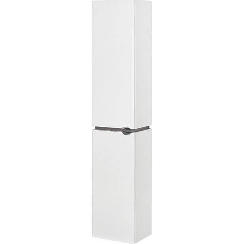 Шкаф - колонна Акватон 1A238603SY01L Скай PRO 30х147 см, левый, белый глянец/хром глянец купить недорого в интернет-магазине Керамос
