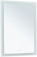 Зеркало Aquanet 00274025 Гласс без подсветки, 60х80 см, белое