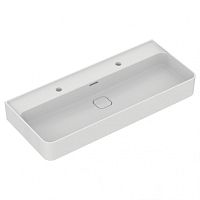 Раковина Ideal Standard T372401 Strada II подвесная 100х43 см, с 2-мя отверстиями под смесители, Euro White (евробелый) Раковина Ideal Standard T372401 Strada II подвесная 100х43 см, с 2-мя отверстиями под смесители, Euro White (евробелый)