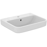 Раковина Ideal Standard T4608HY i.life B подвесная 55х44 см, с отверстием под смеситель, Smartguard White (евробелый с покрытием Smartguard) Раковина Ideal Standard T4608HY i.life B подвесная 55х44 см, с отверстием под смеситель, Smartguard White (евробелый с покрытием Smartguard)