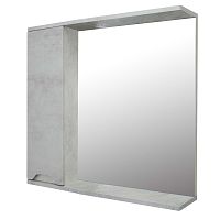 Зеркальный шкаф Loranto CS00086988 Florena 60х80 см, серый матовый
