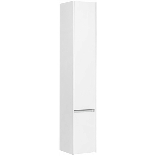 Шкаф - колонна Акватон 1A228403SX01L Стоун 30х160 см, левый, белый/хром матовый купить недорого в интернет-магазине Керамос