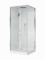 Душевая кабина BelBagno Uno UNO-CAB-A-1-90-C-Cr-Bi-TOP-L