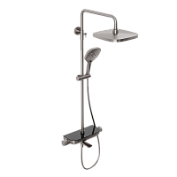 Душевая система с термостатом ABELSBERG Lineara SNS52891BN