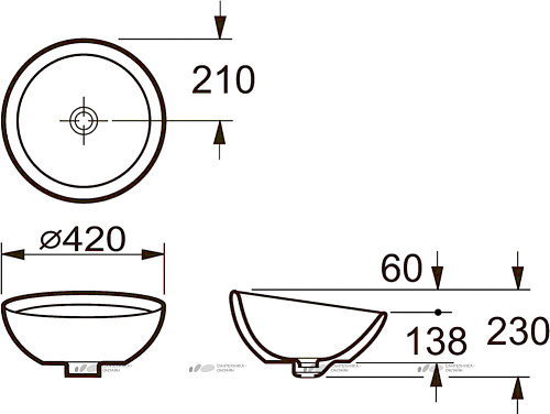 Раковина Roca Bol 32787600N купить недорого в интернет-магазине Керамос