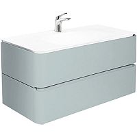 База под раковину AM.PM M30FHX0802GG Sensation подвесная, 80х48 см, ящики, мятный глянец