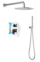 Душевой комплект Aquatek AQ1172CR Бетта Set 3 в 1, хром