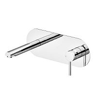 Смеситель Gattoni 2260/22СОcr Easy для раковины встраиваемый, с коробкой горизонтальный , излив 180 мм хром