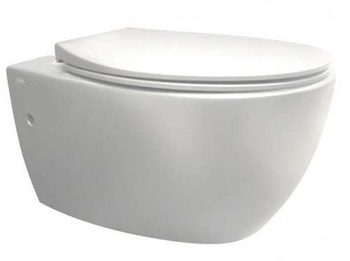 Унитаз Creo ceramique COMBO-AV1100W/AV1001WT Avignon подвесной 37х54 см, белый