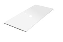 Столешница прямая белая 60 Armadi Art Vallessi 840-060-W