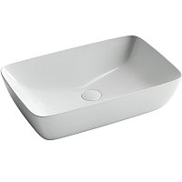 Умывальник Ceramica Nova CN2003 Form, чаша накладная 59х40 см, белый Умывальник Ceramica Nova CN2003 Form, чаша накладная 59х40 см, белый