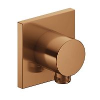 Подключение Keuco 59547030002 IXMO для душевого шланга DN 15, бронза шлифованная Подключение Keuco 59547030002 IXMO для душевого шланга DN 15, бронза шлифованная