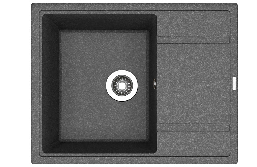Мойка для кухни Florentina 20.125.C0650.102 Липси 65х51 см, с крылом, черная Мойка для кухни Florentina 20.125.C0650.102 Липси 65х51 см, с крылом, черная снят с производства