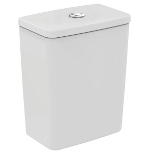 Бачок Ideal Standard E073401 Connect Air Cube для унитаза, нижняя подводка, двойной смыв 4.5/3 л, Euro White (евробелый)