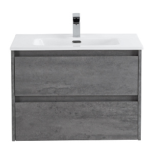 База BelBagno KRAFT-700-2C-SO-CG под раковину 70х46 см, подвесная, Cemento Grigio (цемент)