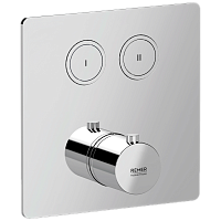 Смеситель встраиваемый в стену, внешняя часть Remer Rubinetterie X-Style X99QD2KB