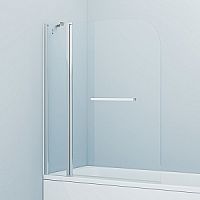 Шторка IDDIS, RAY6CS2i90 Ray на ванну 120х140 см, глянцевый алюминиевый профиль