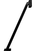 Горизонтальная штанга Jacob Delafon E22BT-BL Contra (угол 45°), черная