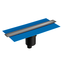 Душевой трап Vitra 59980481000 Eco/Flow, 60 см, вертикальный, матовый хром Душевой трап Vitra 59980481000 Eco/Flow, 60 см, вертикальный, матовый хром