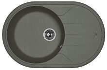 Мойка для кухни Florentina 20.295.C0780.102 Лотос 78х51 см, с крылом, черная Мойка для кухни Florentina 20.295.C0780.102 Лотос 78х51 см, с крылом, черная