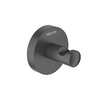Крючок Aquatek AQ4201MB Оберон, черный матовый Крючок Aquatek AQ4201MB Оберон, черный матовый