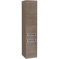 Шкаф-пенал Villeroy & Boch A70700E1 Subway 2.0 подвесной 35х165 см, Дуб Сантана (Santana Oak)