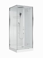 Душевая кабина BelBagno Uno UNO-CAB-A-1-90-C-Cr-Bi-TOP-R