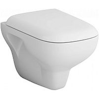 Унитаз AM.PM C801700SC Like, подвесной 38х56 см, безободковый, с быстросъемным сиденьем микролифт, белый глянец