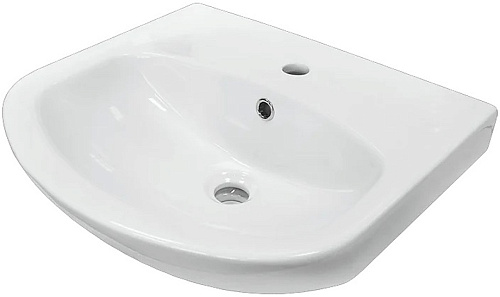 Умывальник Sanita Luxe ATC50SAWB01 Attica 50 мебельный 52х45 см, белый Умывальник Sanita Luxe ATC50SAWB01 Attica 50 мебельный 52х45 см, белый