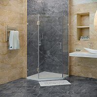 Душевой угол RGW HO-82 01068200-11 Hotel 100х100х195 см, прозрачное стекло