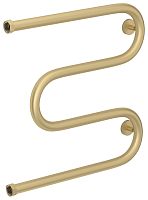 Полотенцесушитель водяной Сунержа 022-4007-5050 М-образный+ 500х500 мм, Н. Г. 1", матовая шампань