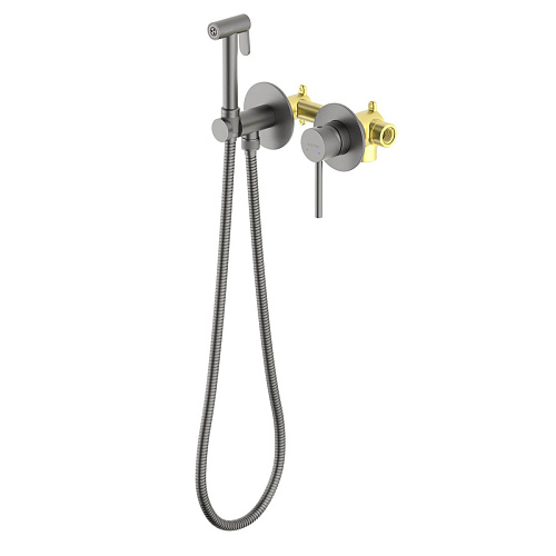 Смеситель с гигиеническим душем Aquatek ЕВРОПА AQ1319BGM