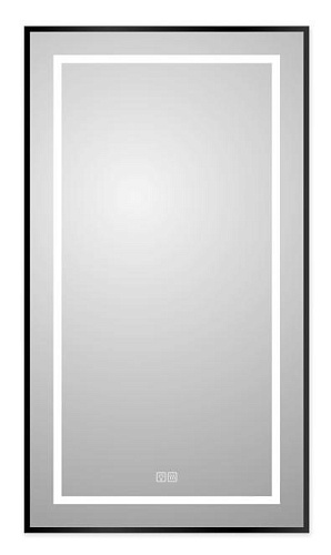 Зеркало BelBagno Kraft SPC-KRAFT-500-900-LED-TCH-WARM-NERO купить недорого в интернет-магазине Керамос Зеркало BelBagno Kraft SPC-KRAFT-500-900-LED-TCH-WARM-NERO купить недорого в интернет-магазине Керамос