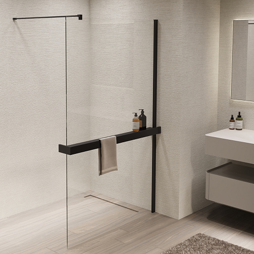 Душевая перегородка Vincea Walk in VSW-1HR900CLB