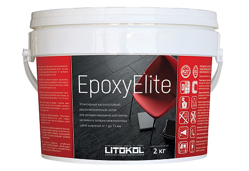 Эпоксидная затирка Litokol EPOXYELITE E.04 (2кг) Платина