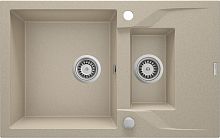 Мойка Deante ZQN_7513 Andante кухонная гранитная 78х49 см, песок