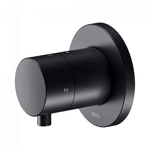 Переключатель Keuco 59557371001 IXMO на 2 потребителя, встраиваемый DN 15, черный матовый купить недорого в интернет-магазине Керамос Переключатель Keuco 59557371001 IXMO на 2 потребителя, встраиваемый DN 15, черный матовый купить недорого в интернет-магазине Керамос