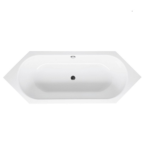 Ванна шестиугольная Bette 2040-000 PLUS Starlet с шумоизоляцией, с само-очищающимся покрытием Glaze Plus, белая, 188х70х42 снят с производства