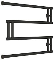 Полотенцесушитель водяной Сунержа 15-4050-5065 High-Tech Model M+, 500х650 мм, муар темный титан